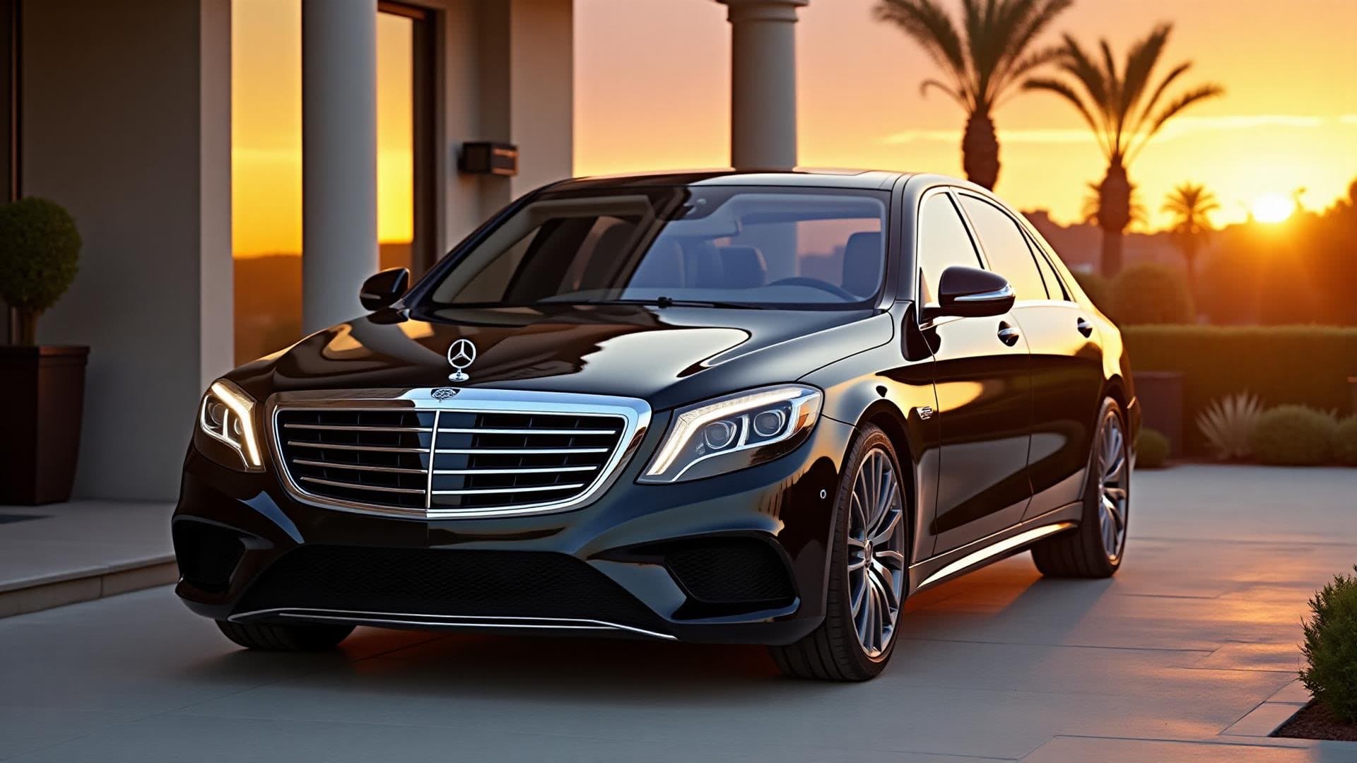 Luxury transfer in Málaga - Premium vehicle with private chauffeur